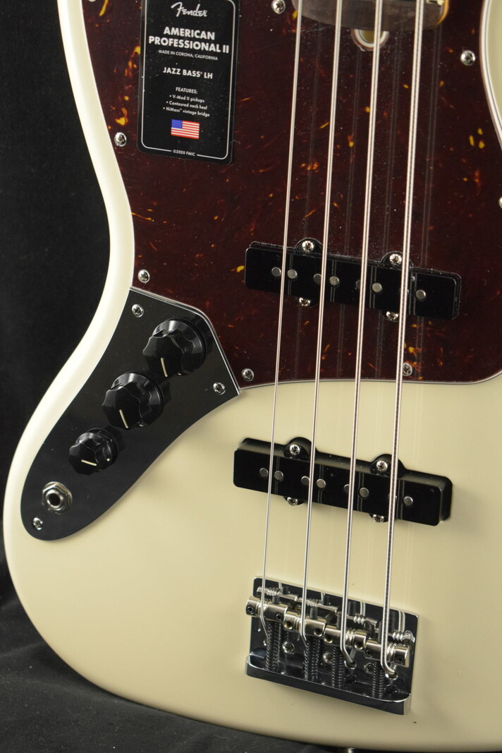 Fender Fender American Professional II Jazz Bass Left-Hand  Olympic White