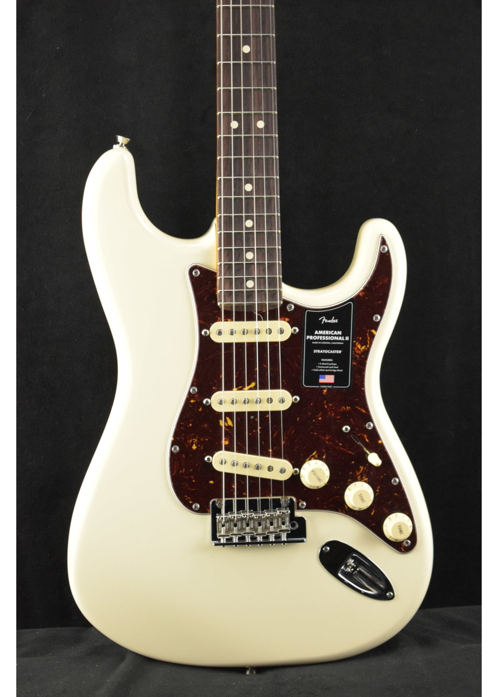 Fender Fender American Professional II Stratocaster Olympic White Rosewood