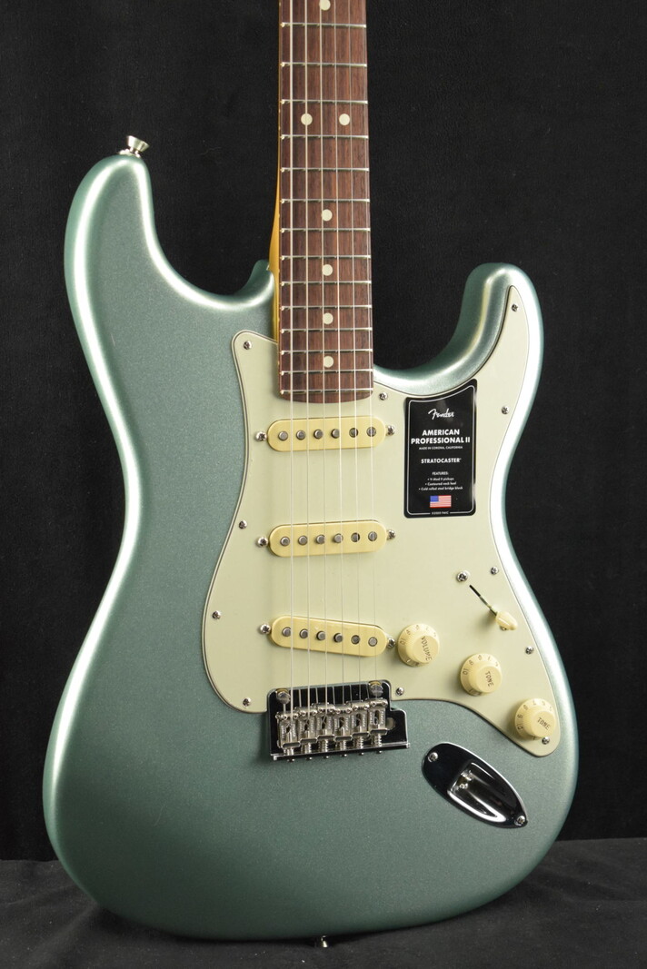 Fender Fender American Professional II Stratocaster Mystic Surf Green Rosewood