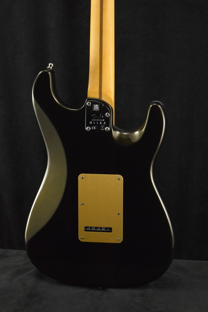 Fender Fender American Ultra Stratocaster Left-Hand Maple Fingerboard Texas Tea