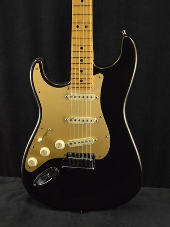 Fender Fender American Ultra Stratocaster Left-Hand Maple Fingerboard Texas Tea