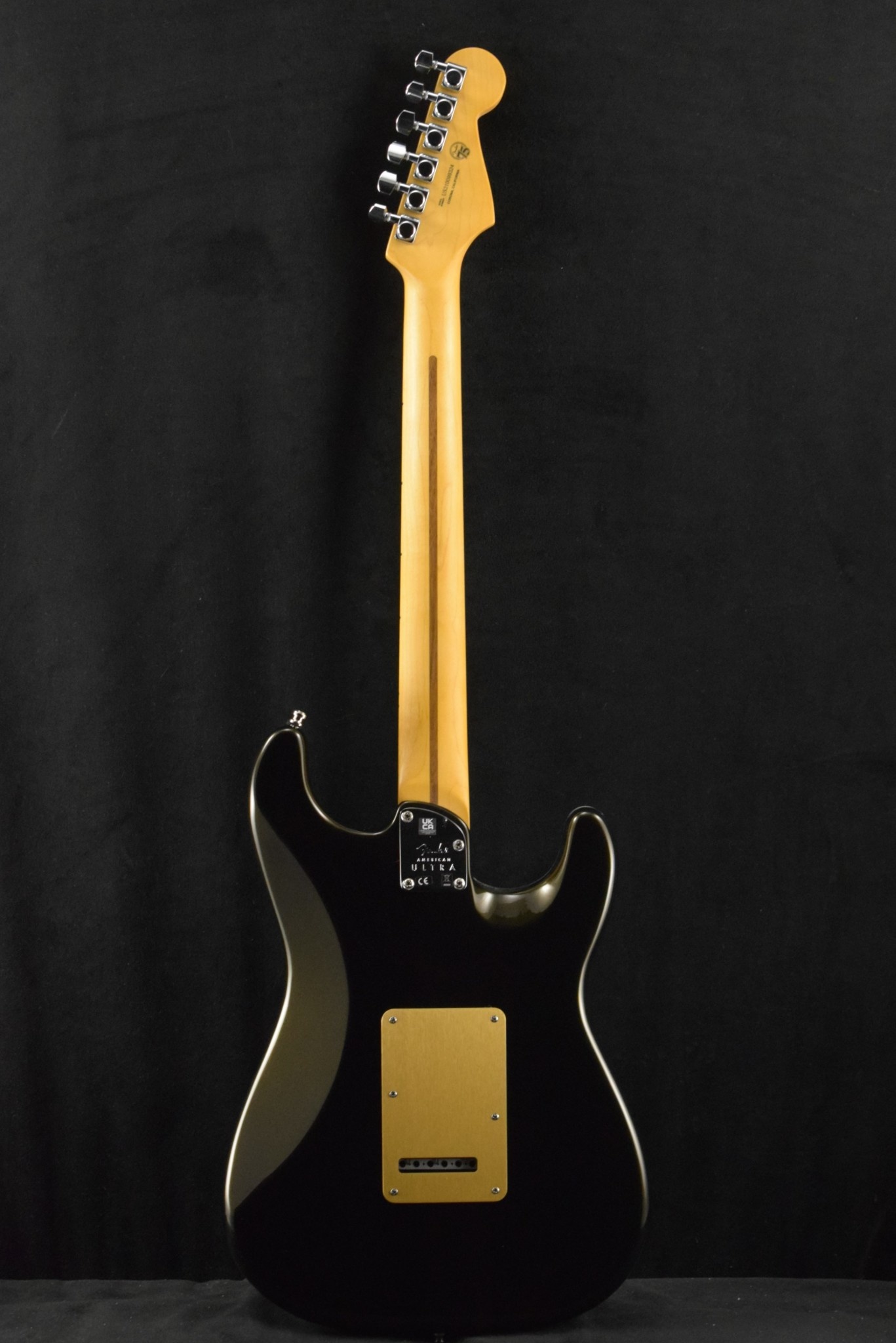 Fender Fender American Ultra Stratocaster Left-Hand Maple Fingerboard Texas Tea