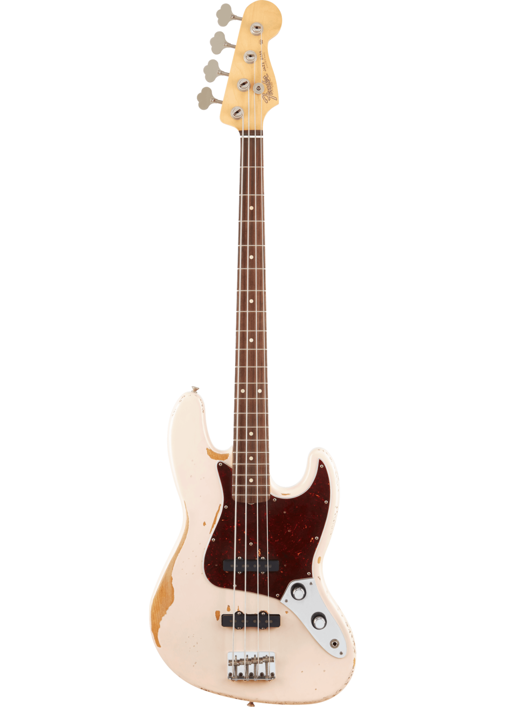 Fender Fender Flea Jazz Bass Roadworn Shell Pink