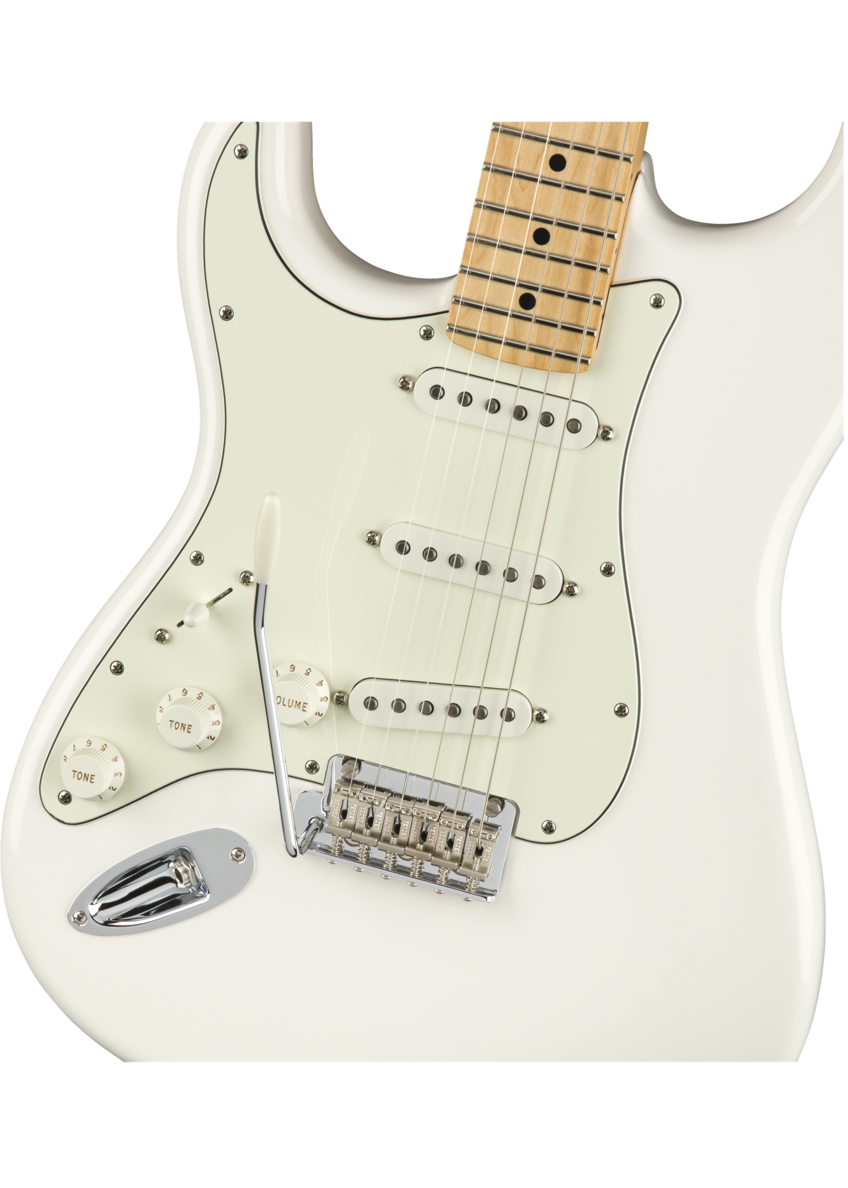 Fender Fender Player Stratocaster Left-Handed Maple Fingerboard Polar White