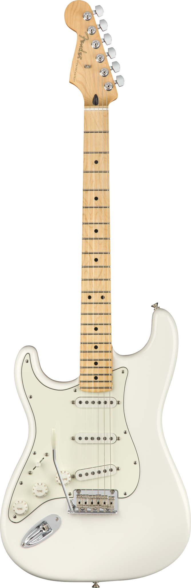 Fender Player Stratocaster Left-Handed Maple Fingerboard Polar