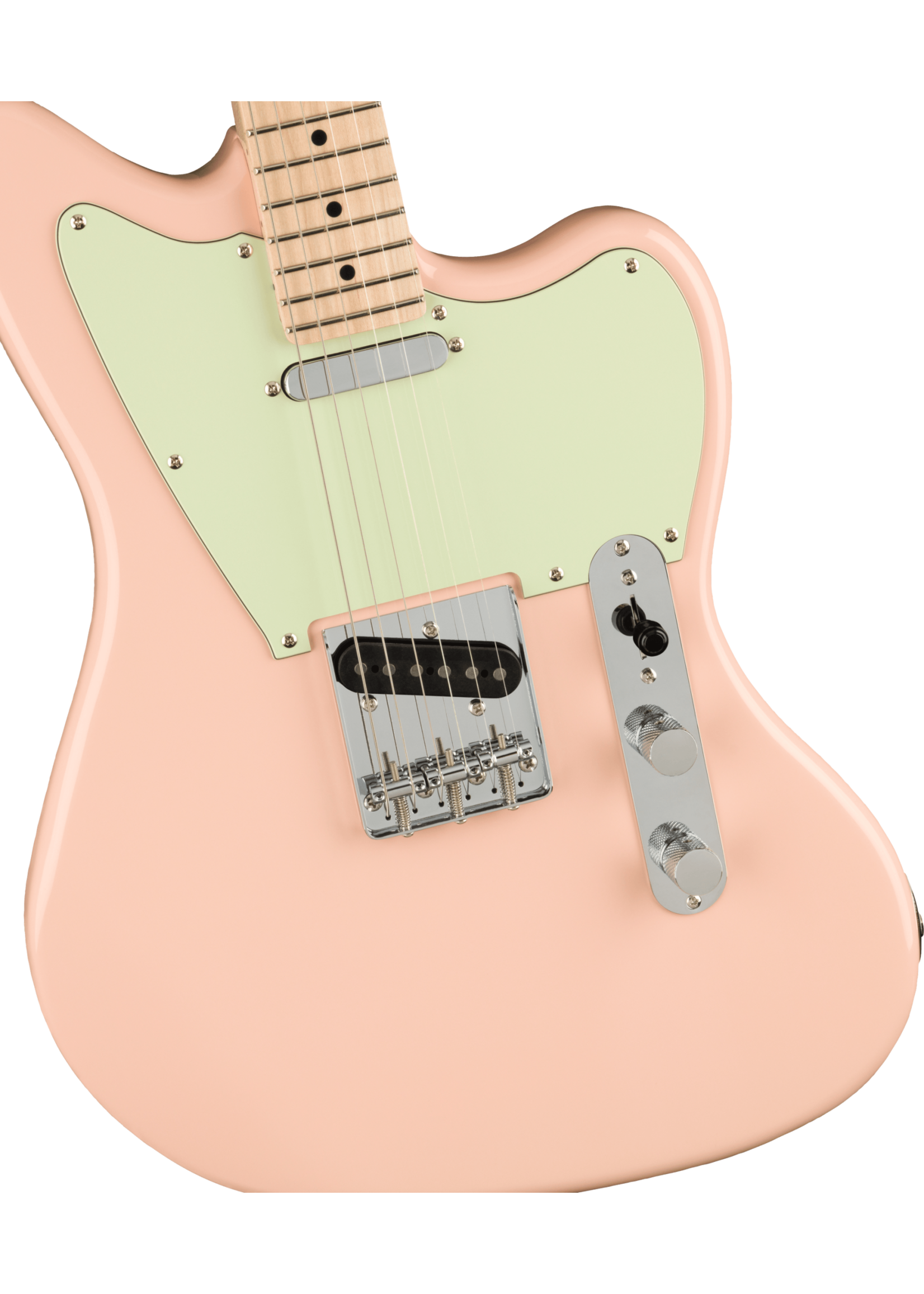 shell pink telecaster squier