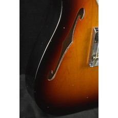 Fender Fender Custom Shop 1969 Thinline Telecaster Journeyman Relic - 3 Tone Sunburst