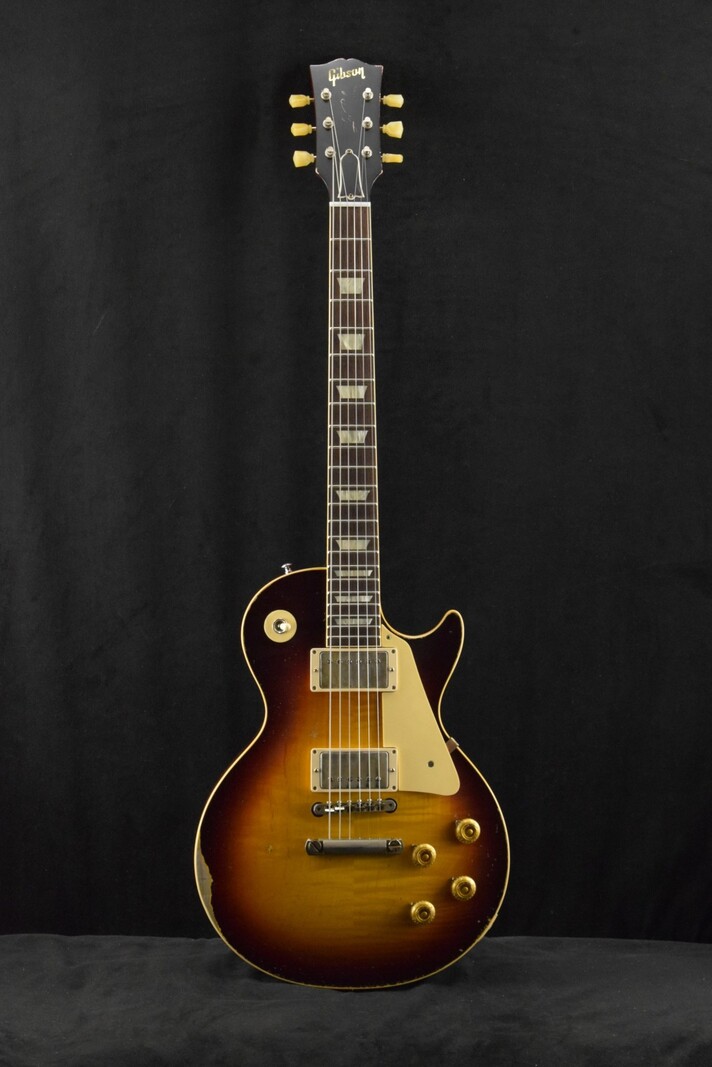 Gibson Gibson Murphy Lab 1959 Les Paul Standard Bourbon Burst Ultra Heavy Aged - Fuller's Exclusive