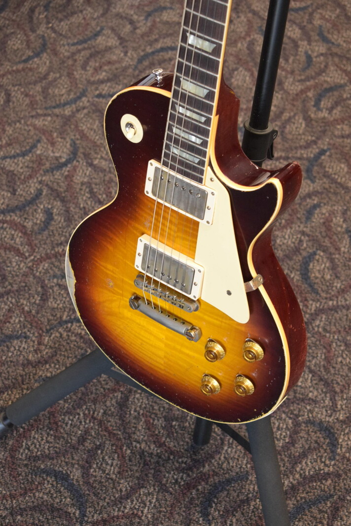 Gibson Gibson Murphy Lab 1959 Les Paul Standard Bourbon Burst Ultra Heavy Aged - Fuller's Exclusive