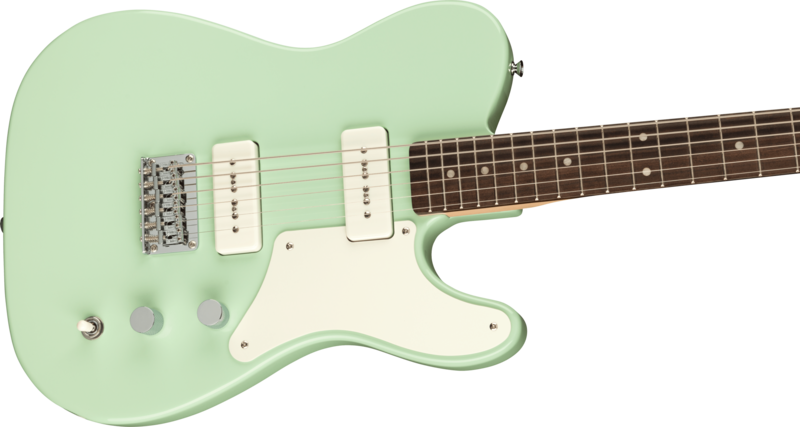 Squier Paranormal Baritone Cabronita Telecaster Surf Green