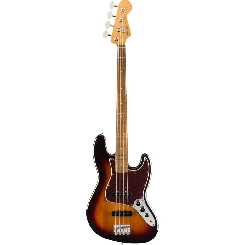 Fender Vintera '60s Jazz Bass 3-Color Sunburst Pau Ferro
