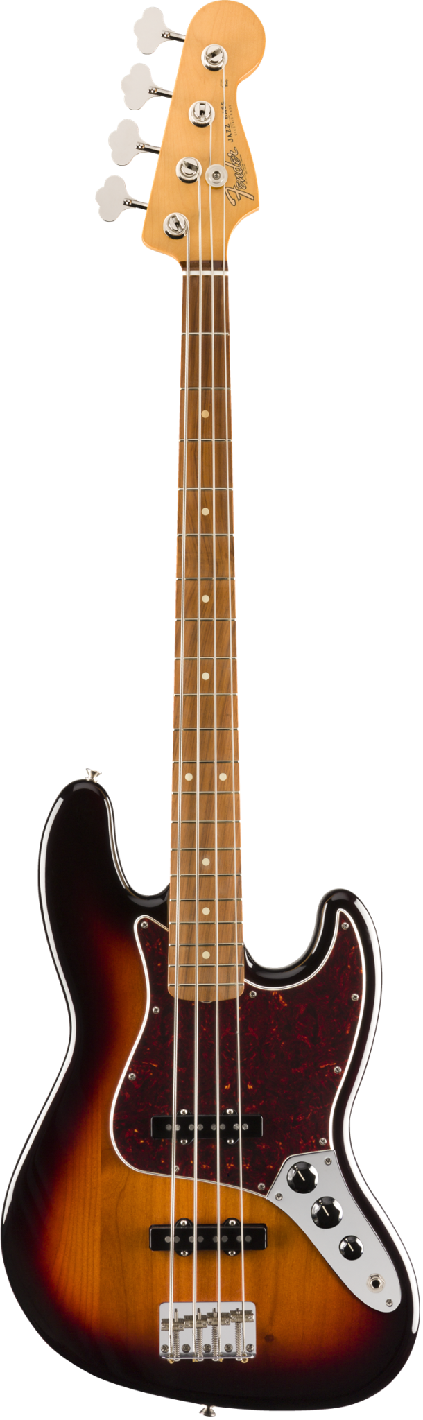 Fender Vintera '60s Jazz Bass 3-Color Sunburst Pau Ferro