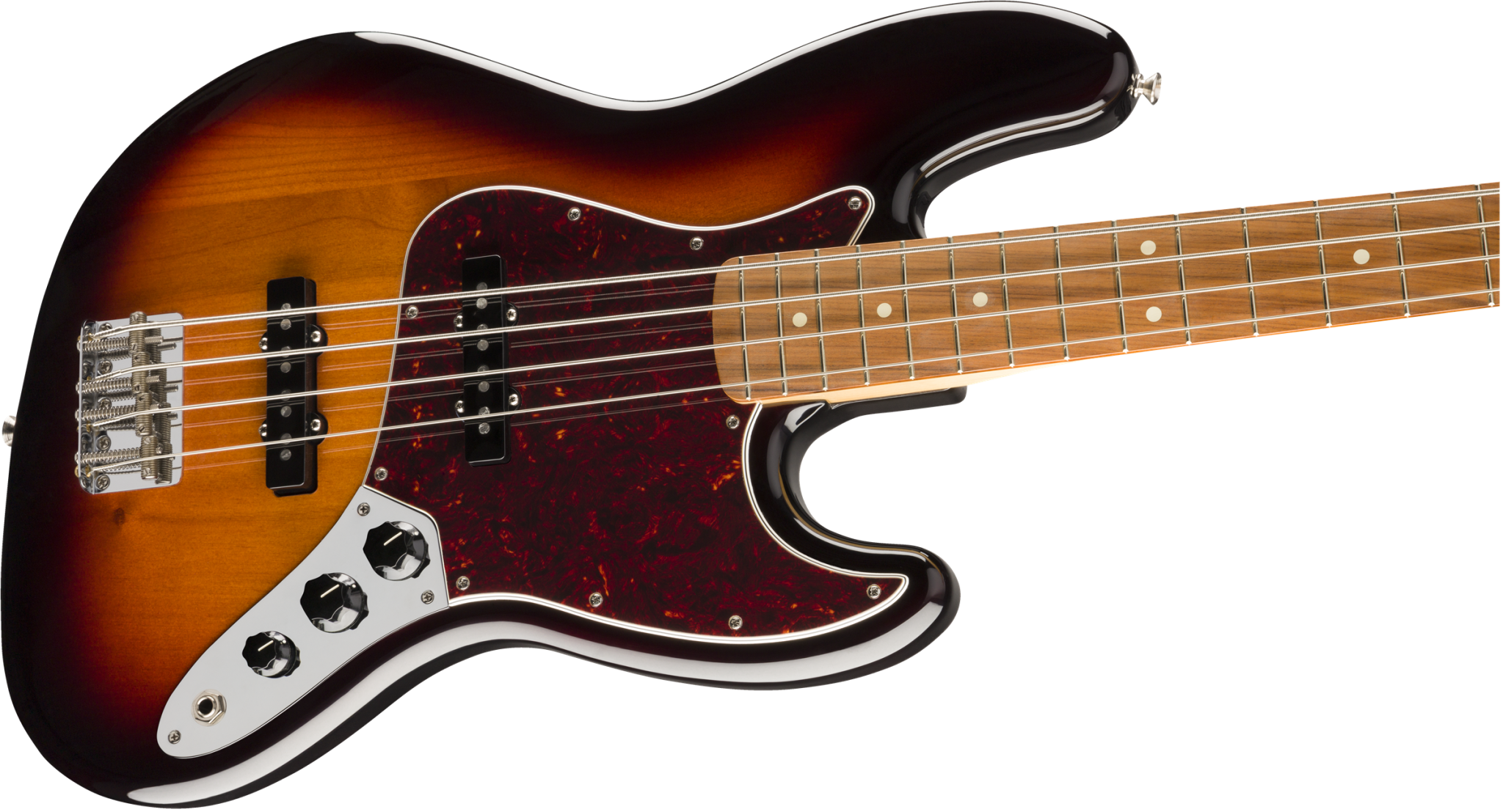 Fender Vintera '60s Jazz Bass 3-Color Sunburst Pau Ferro