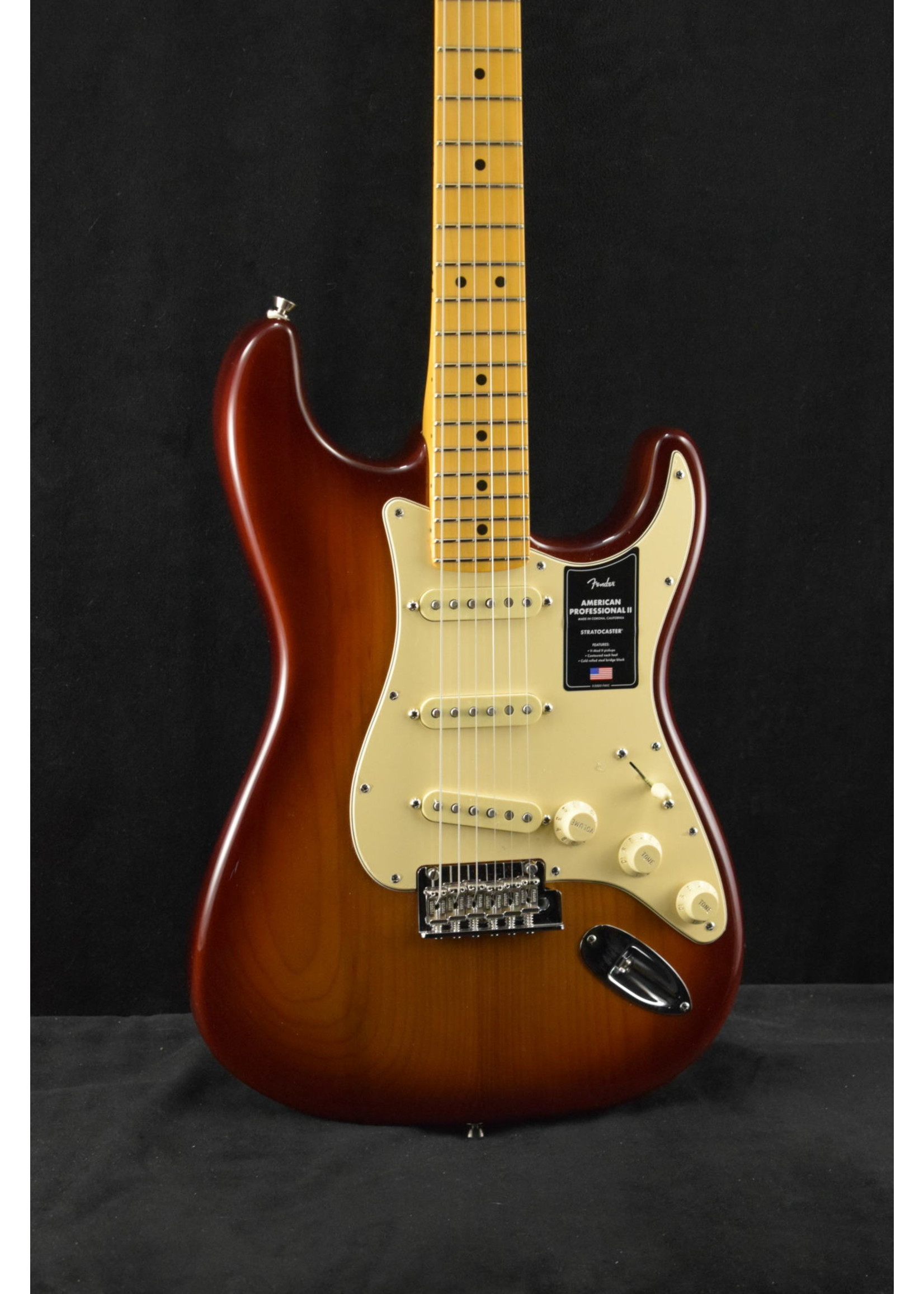 fender professional stratocaster sunburst