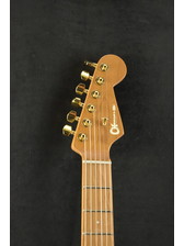 Charvel Charvel Pro-Mod DK24 HH 2PT CM Poplar Burl Transparent Black Burst