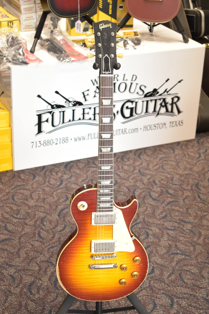 Gibson Gibson Murphy Lab 1959 Les Paul Standard Sunrise Tea Burst Heavy Aged Fuller's Exclusive