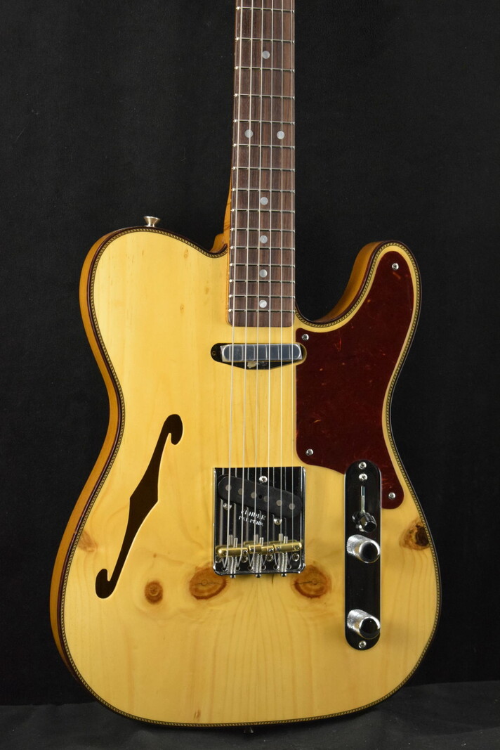 Fender Fender Artisan Knotty Pine Tele Thinline AAA Aged Natural