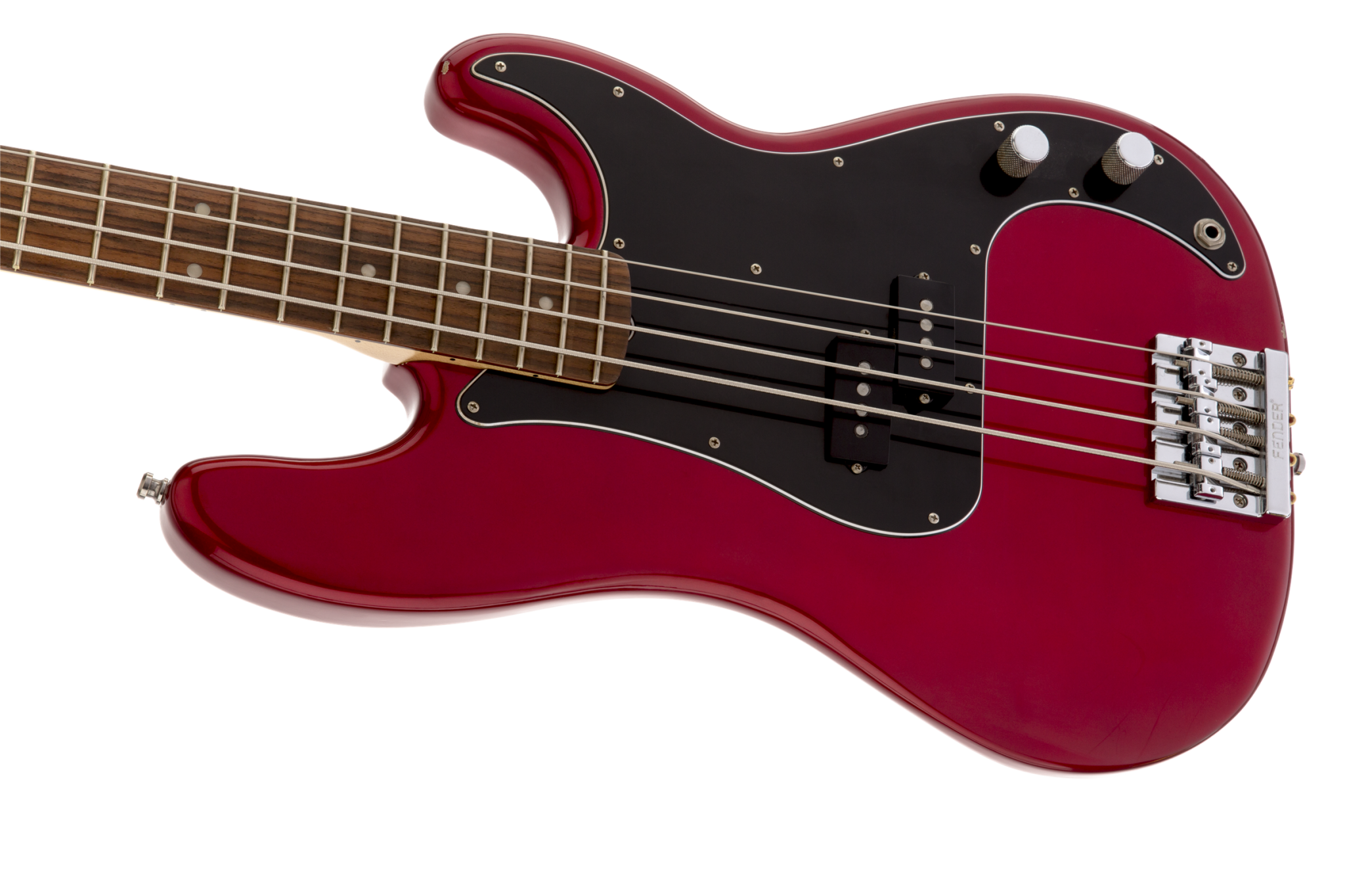 Fender Nate Mendel P Bass Candy Apple Red Rosewood Fingerboard