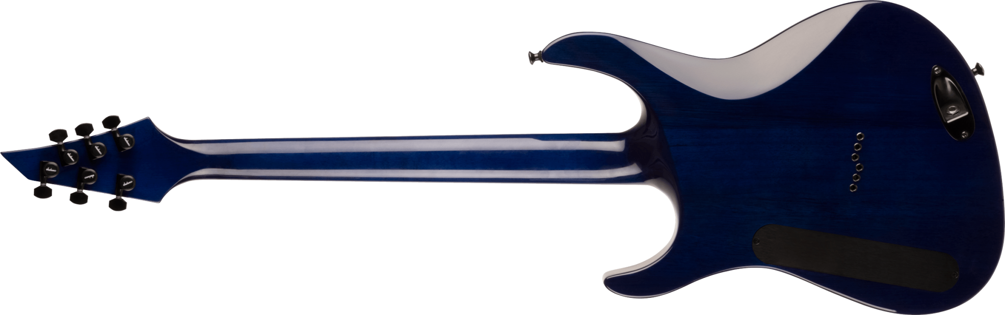 Jackson Jackson Pro Series Signature Chris Broderick Soloist HT6P Transparent Blue