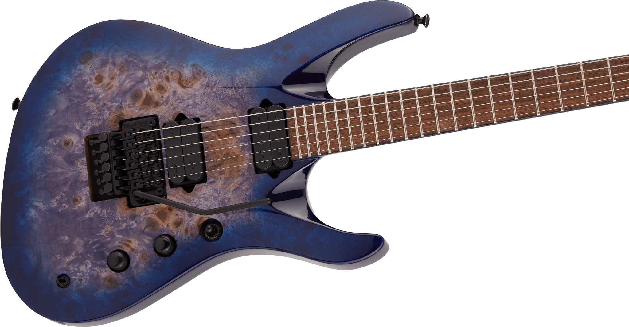 Jackson Jackson Pro Series Signature Chris Broderick Soloist 6P Transparent Blue