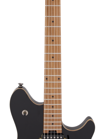 EVH EVH Wolfgang® WG Standard QM, Baked Maple Fingerboard, Black Fade