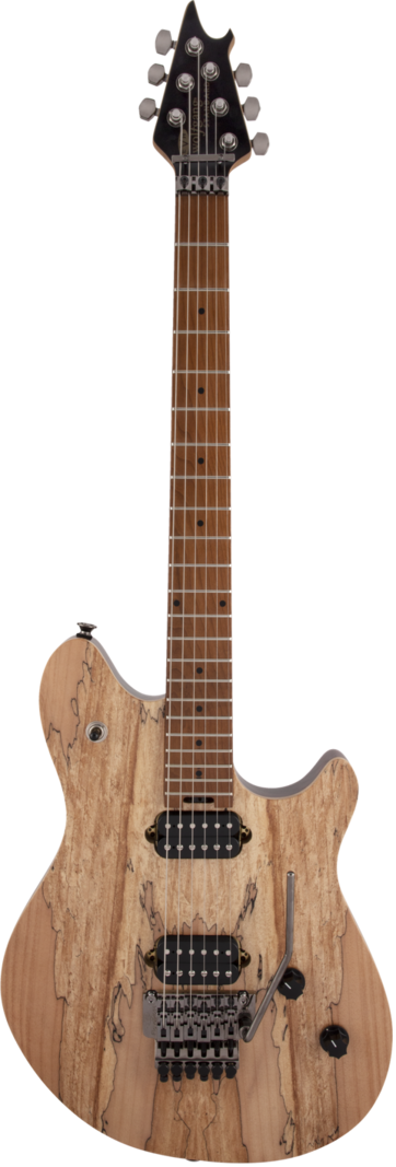 EVH Wolfgang® WG Standard Exotic Spalted Maple, Baked Maple Fingerboard,  Natural