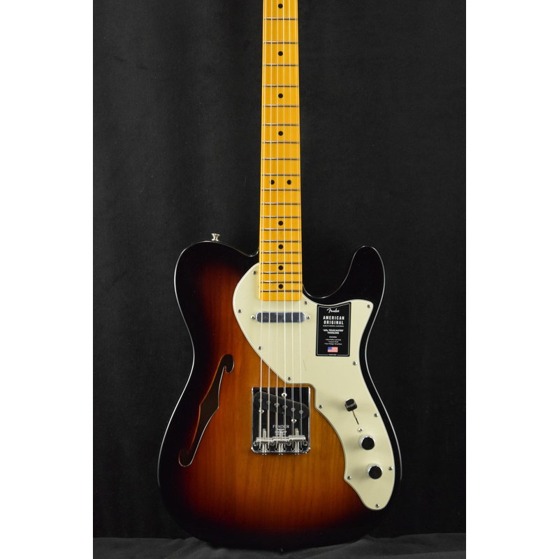 Fender Fender American Original 60s Telecaster Thinline 3 Color Sunburst Maple Fingerboard