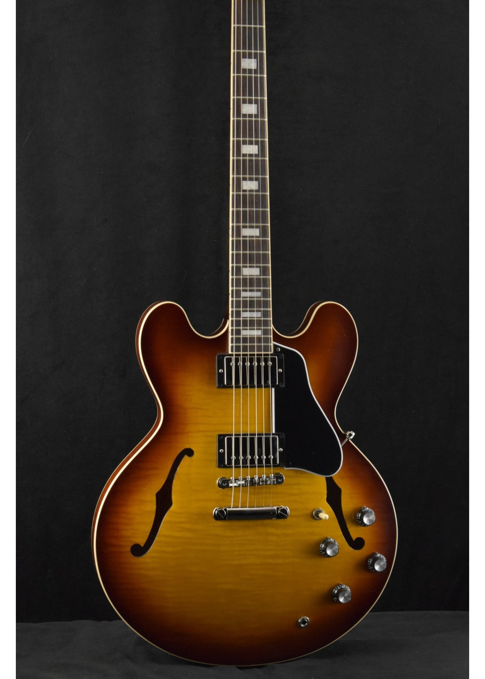 Gibson ES-335 Figured Iced Tea - Fuller's Guitar Gibson ES-335 Figured Iced Tea - Fuller's Guitar