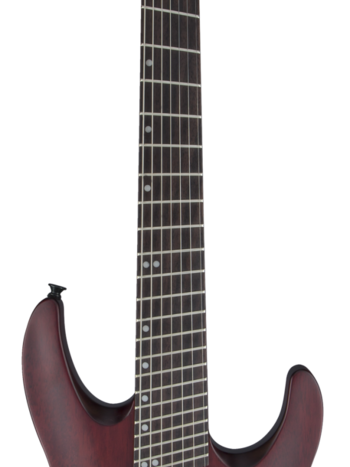 Jackson Jackson X Series Dinky Arch Top DKAF7 MS Multi-Scale Stained Mahogany
