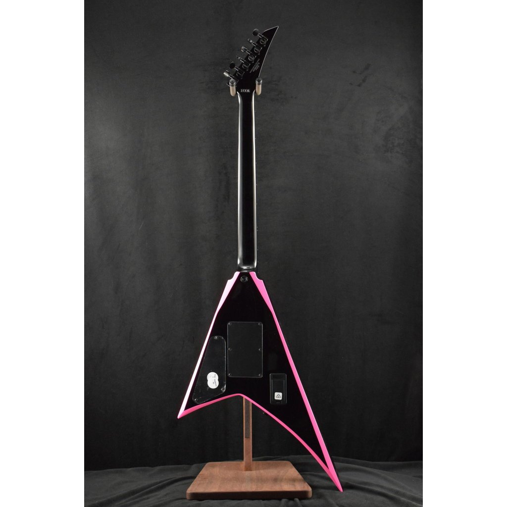 Jackson Jackson X Series Rhoads RRX24 (Black with Neon Pink Bevels