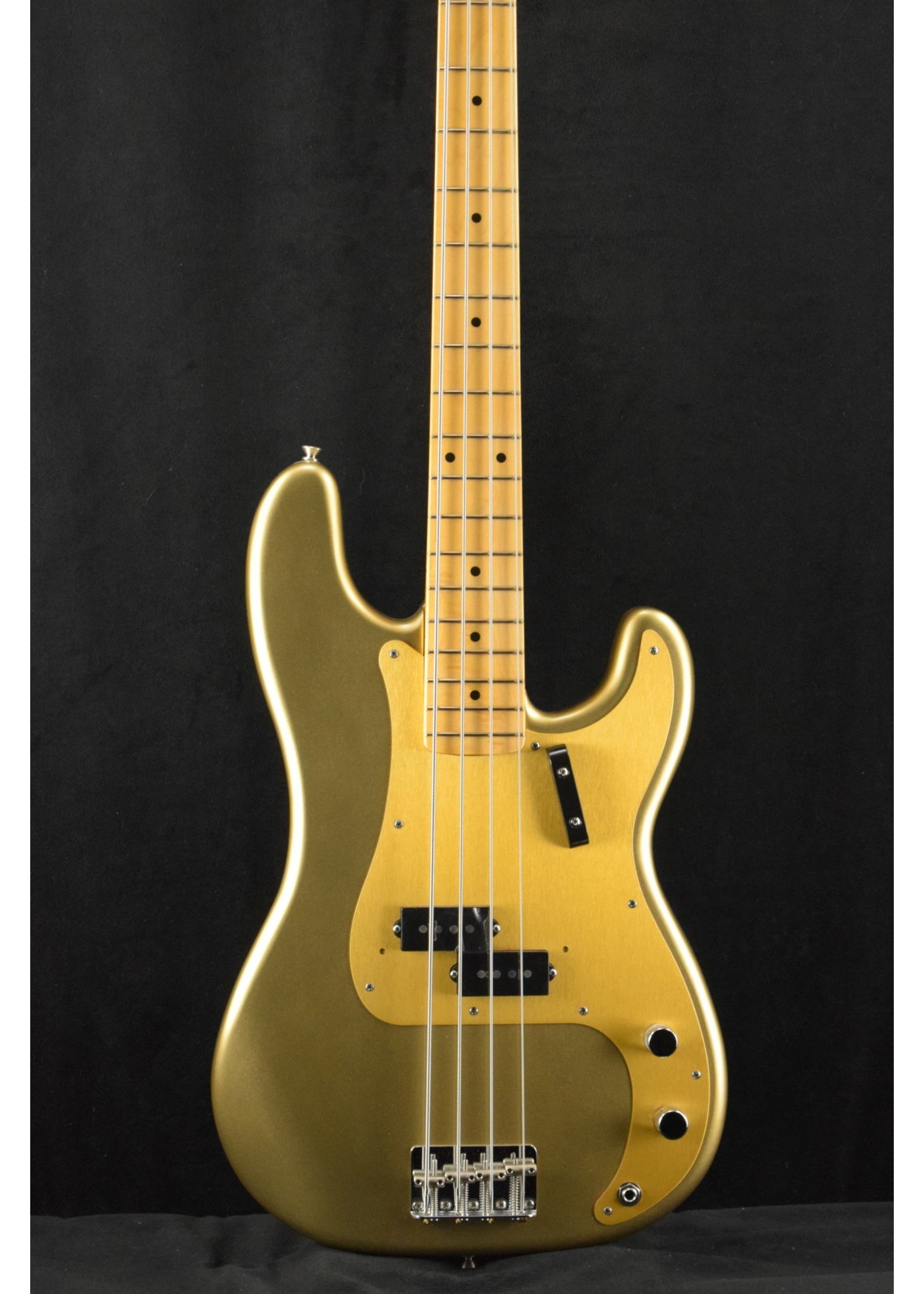 fender american original 50s precision bass aztec gold