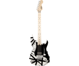 EVH EVH Striped Series White with Black Stripes