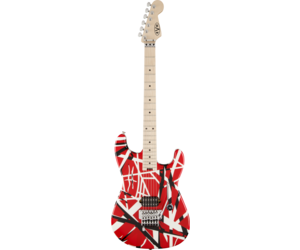 Fender EVH Striped Series 5150 Red/Black/White-