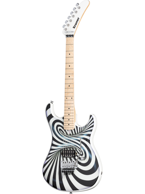 Kramer Kramer The 84 Custom Graphics The Illusionist (EVH D-Tuna) w/Gig Bag
