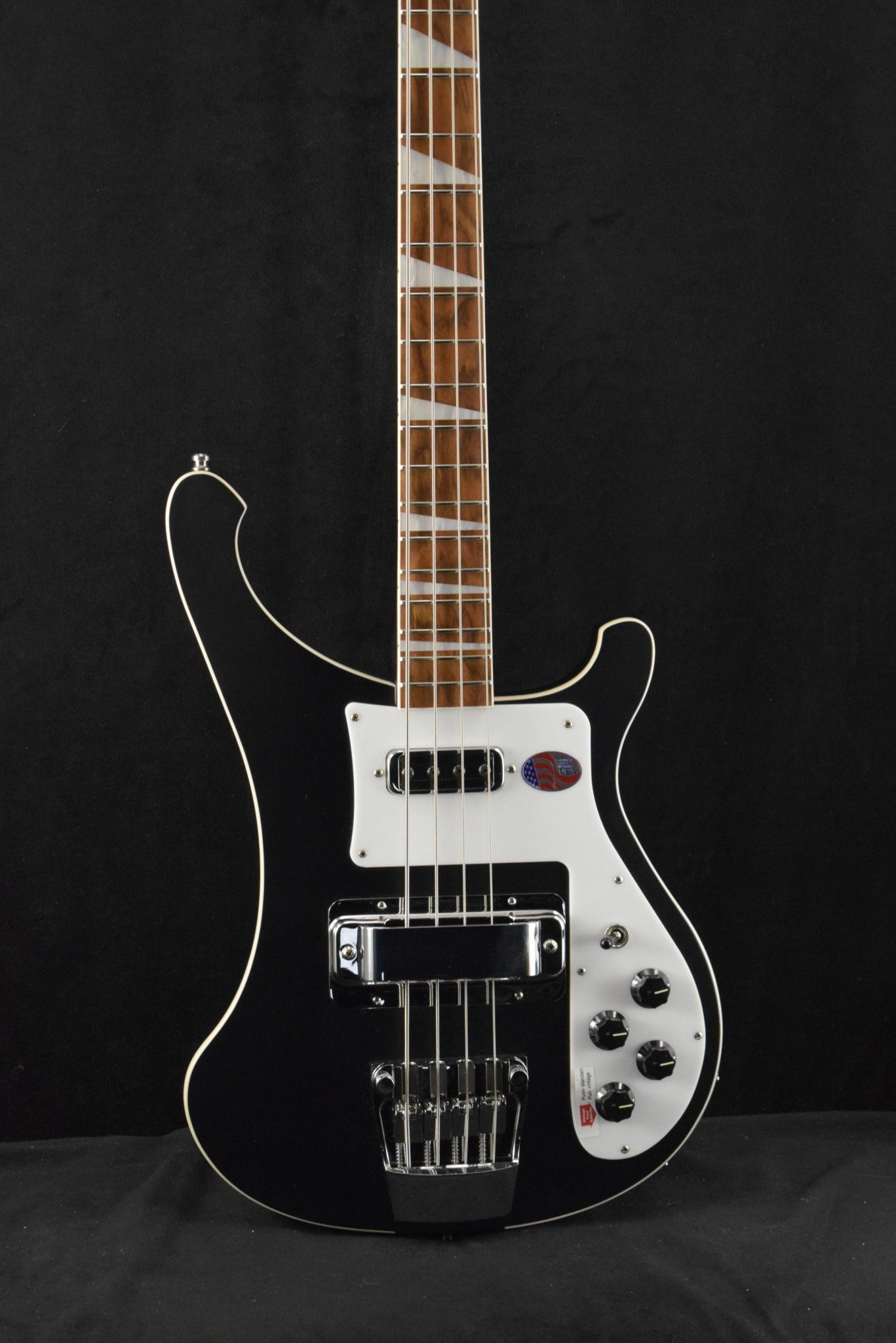 all black rickenbacker bass