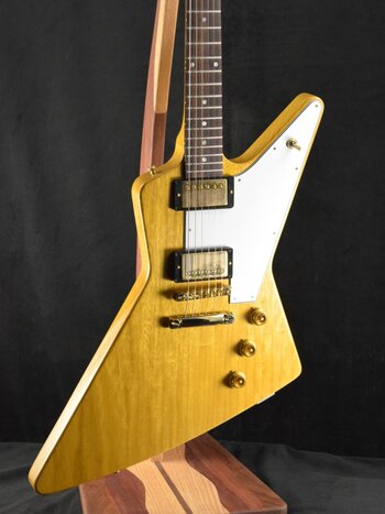 Gibson Gibson Custom Shop 1958 Korina Explorer Reissue (White Pickguard)