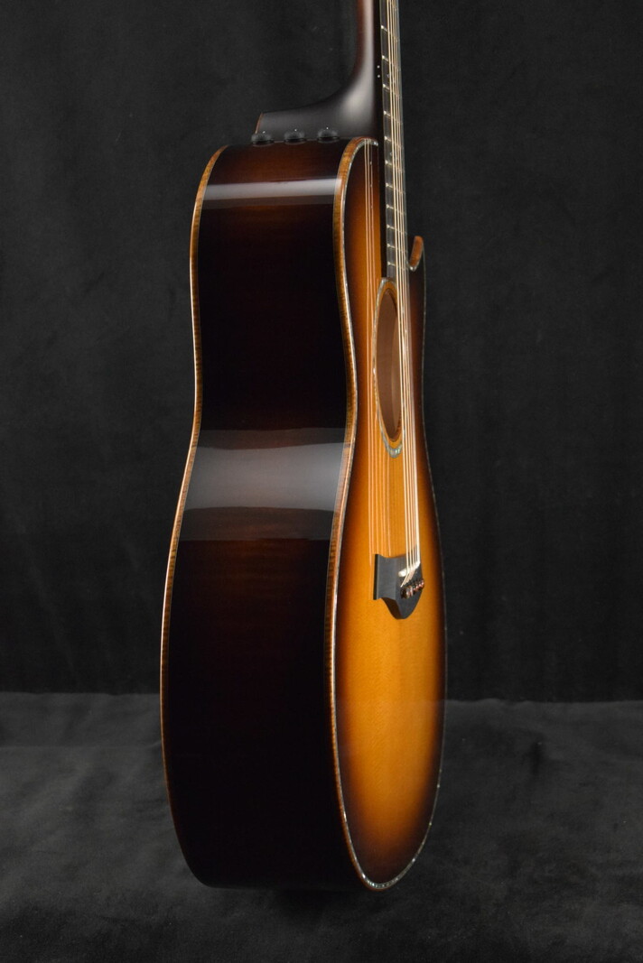 Taylor Taylor Custom GA Grand Auditorium Catch #12 Big Leaf Maple/Lutz Spruce Shaded Edge Burst