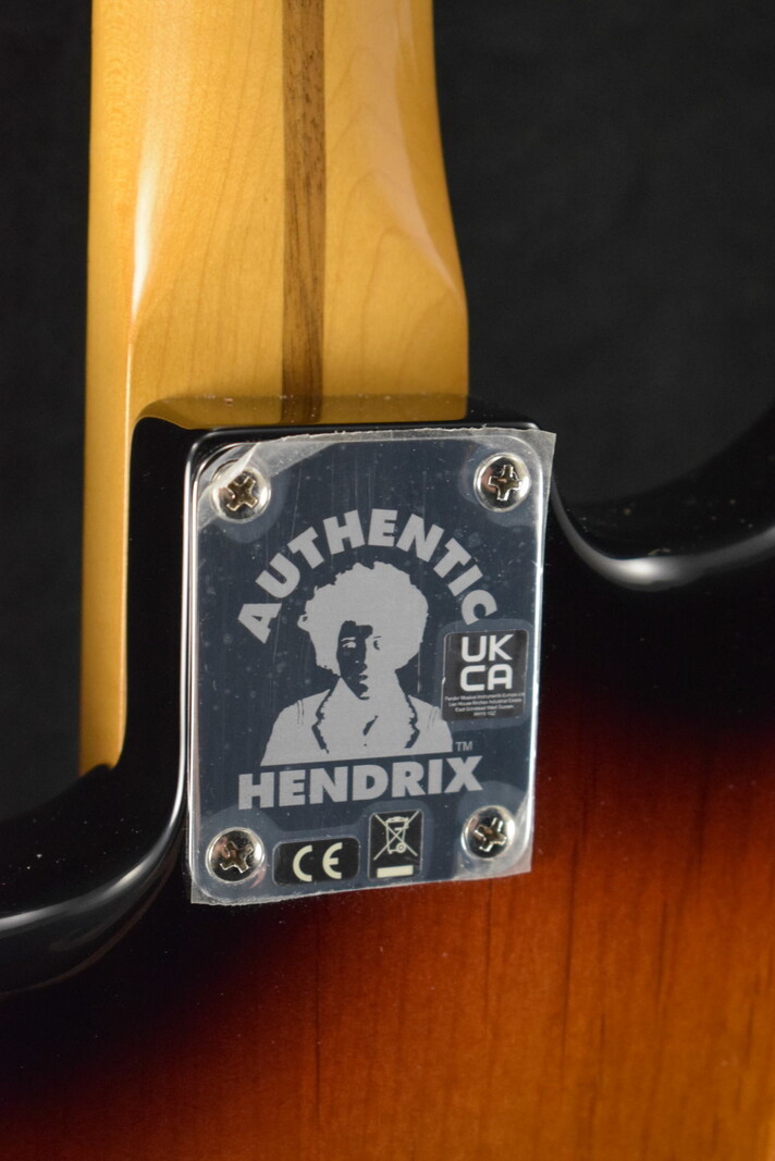 Fender Fender Jimi Hendrix Stratocaster 3-Color Sunburst Maple Fingerboard