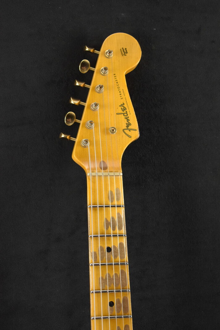 Fender Fender Custom Shop '55 Stratocaster Relic Wide Fade 2-Color Sunburst Gold HW