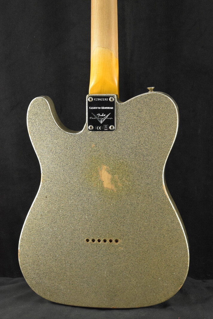 Fender Fender Custom Shop Limited Edition '61 Telecaster Relic - Aged Silver Sparkle