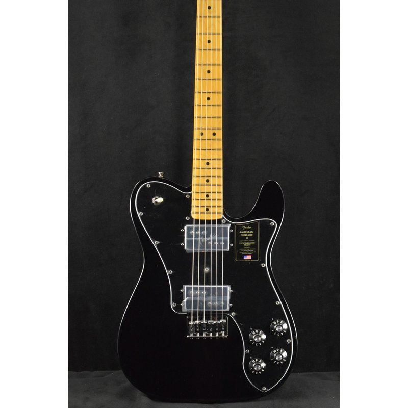 Fender Fender American Vintage II 1975 Telecaster Deluxe Black Maple Fingerboard