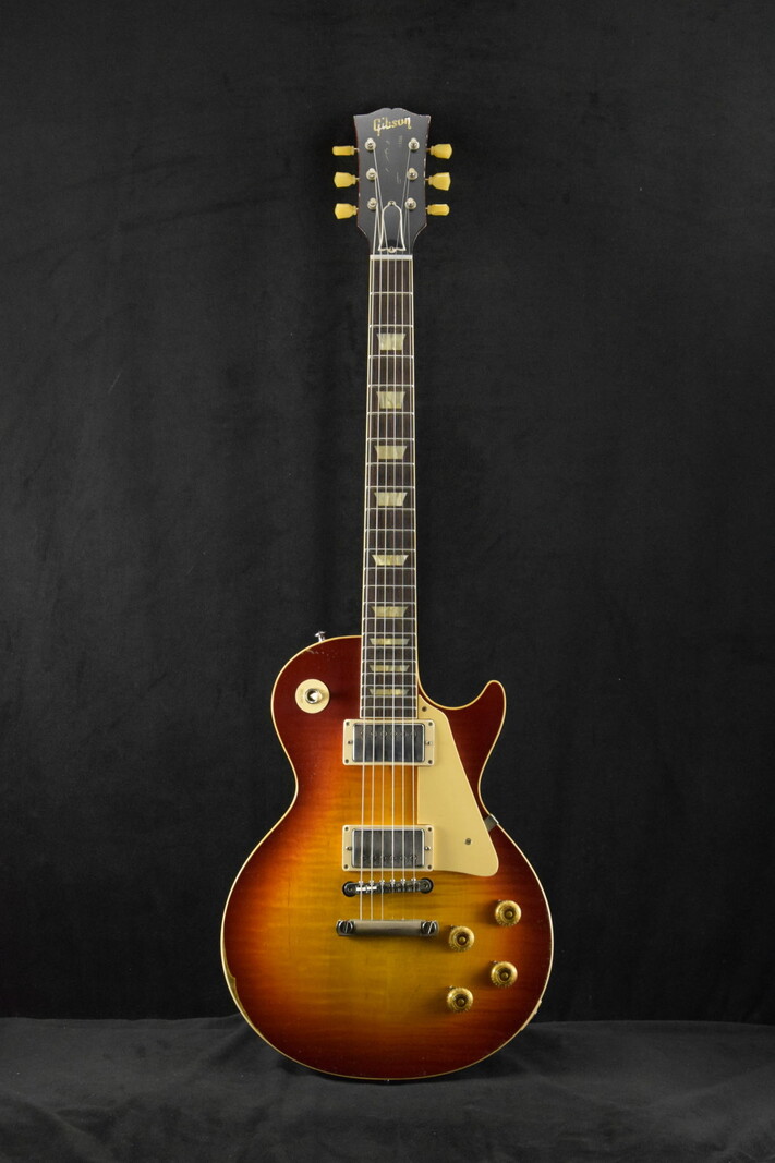 Gibson Gibson Custom Shop '59 Les Paul Standard Tomato Soup Burst Murphy Lab Heavy Aged - Fuller's Exclusive
