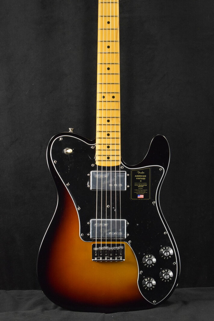 Fender Fender American Vintage II 1975 Telecaster Deluxe 3-Color Sunburst Maple Fingerboard