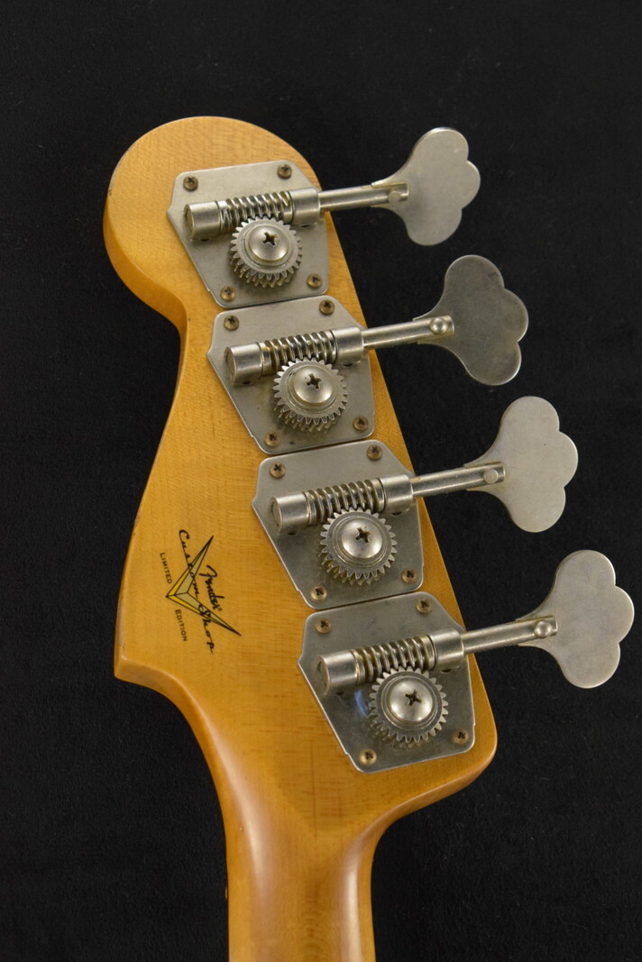 Fender Fender Custom Shop '60 Jazz Bass Relic - Aged Olympic White