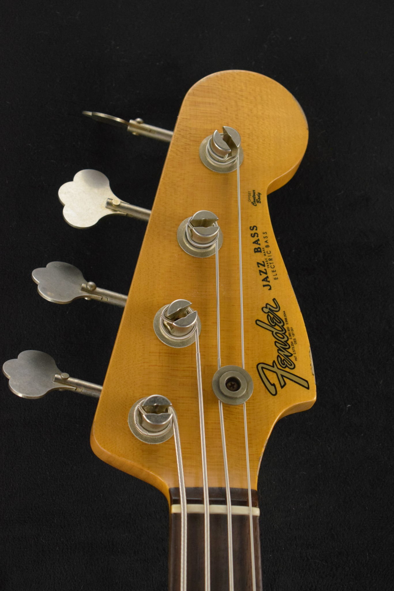 Fender Fender Custom Shop '60 Jazz Bass Relic - Aged Olympic White