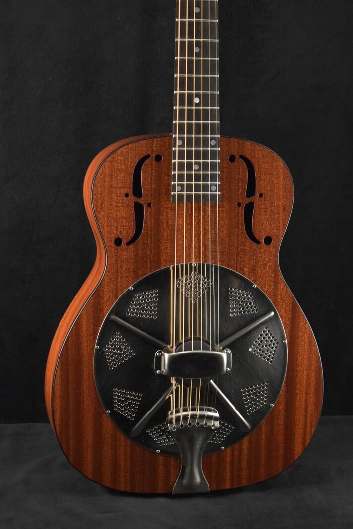 National National M14 Mahogany 14-Fret Single Cone Resonator