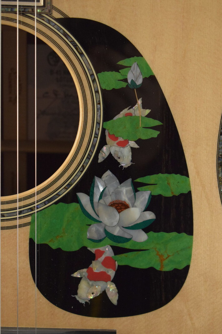 Martin Martin Custom Shop D-45 Harvey Leach Lotus Flower