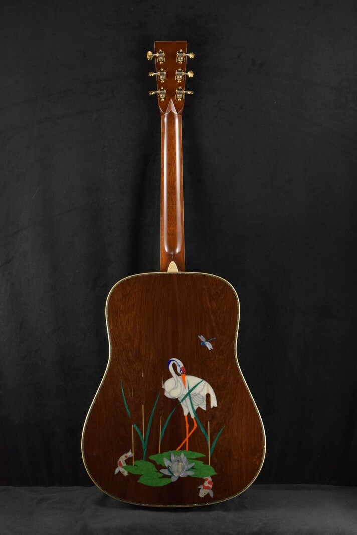 Martin Martin Custom Shop D-45 Harvey Leach Lotus Flower