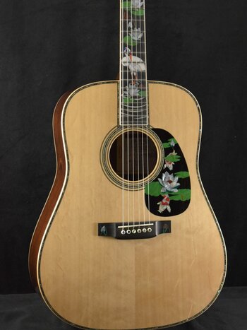 Martin Martin Custom Shop D-45 Harvey Leach Lotus Flower