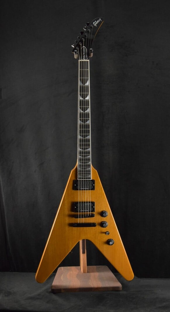 Gibson  Dave Mustaine Flying V EXP Antique Natural